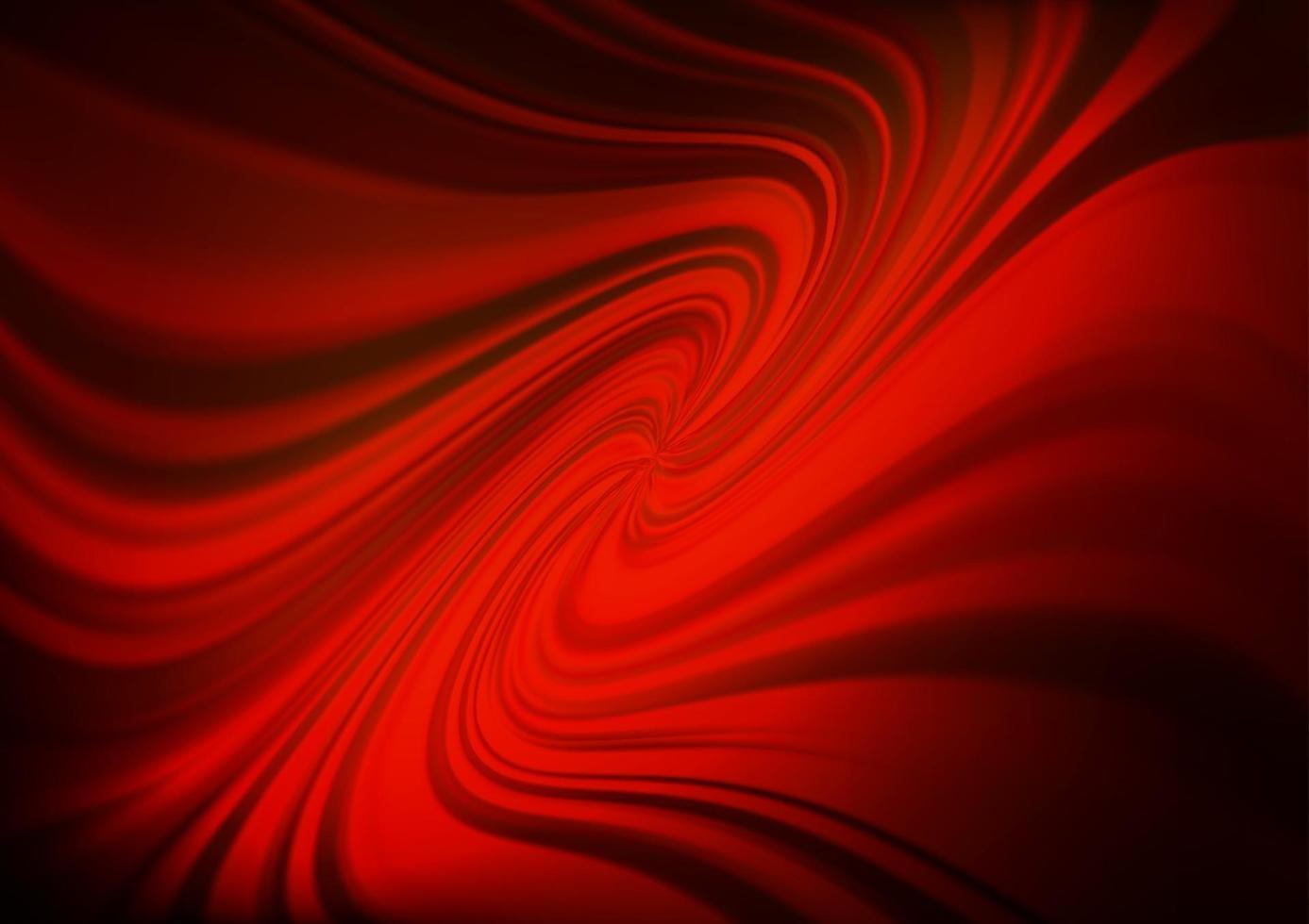 Dark Red, Yellow vector glossy bokeh pattern.