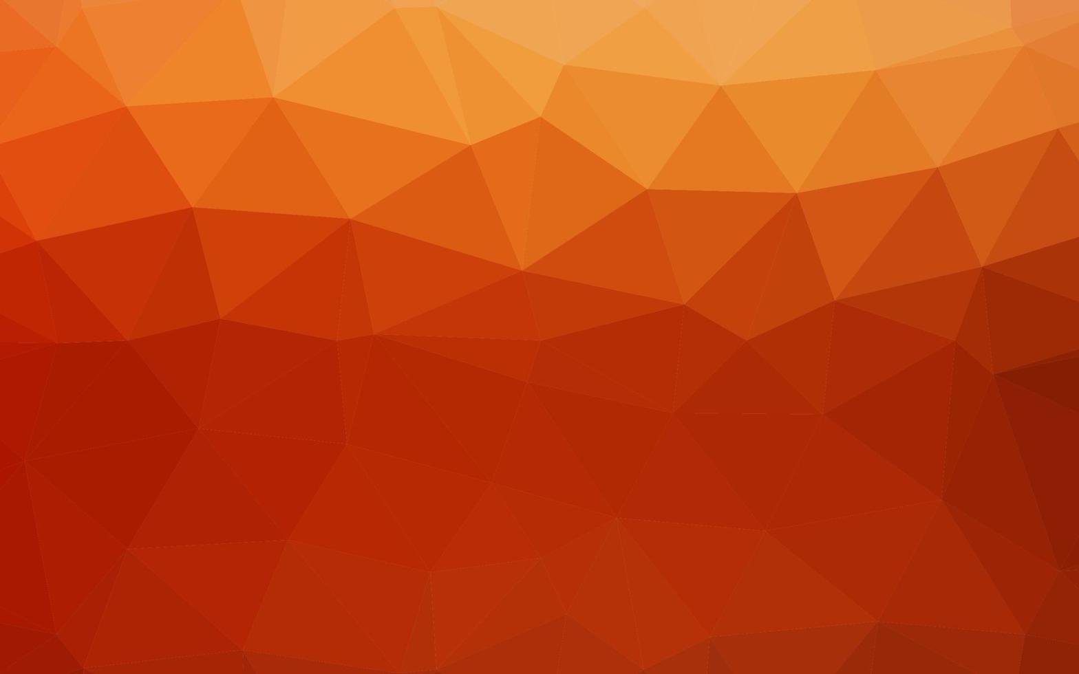 Light Red, Yellow vector abstract polygonal cover.