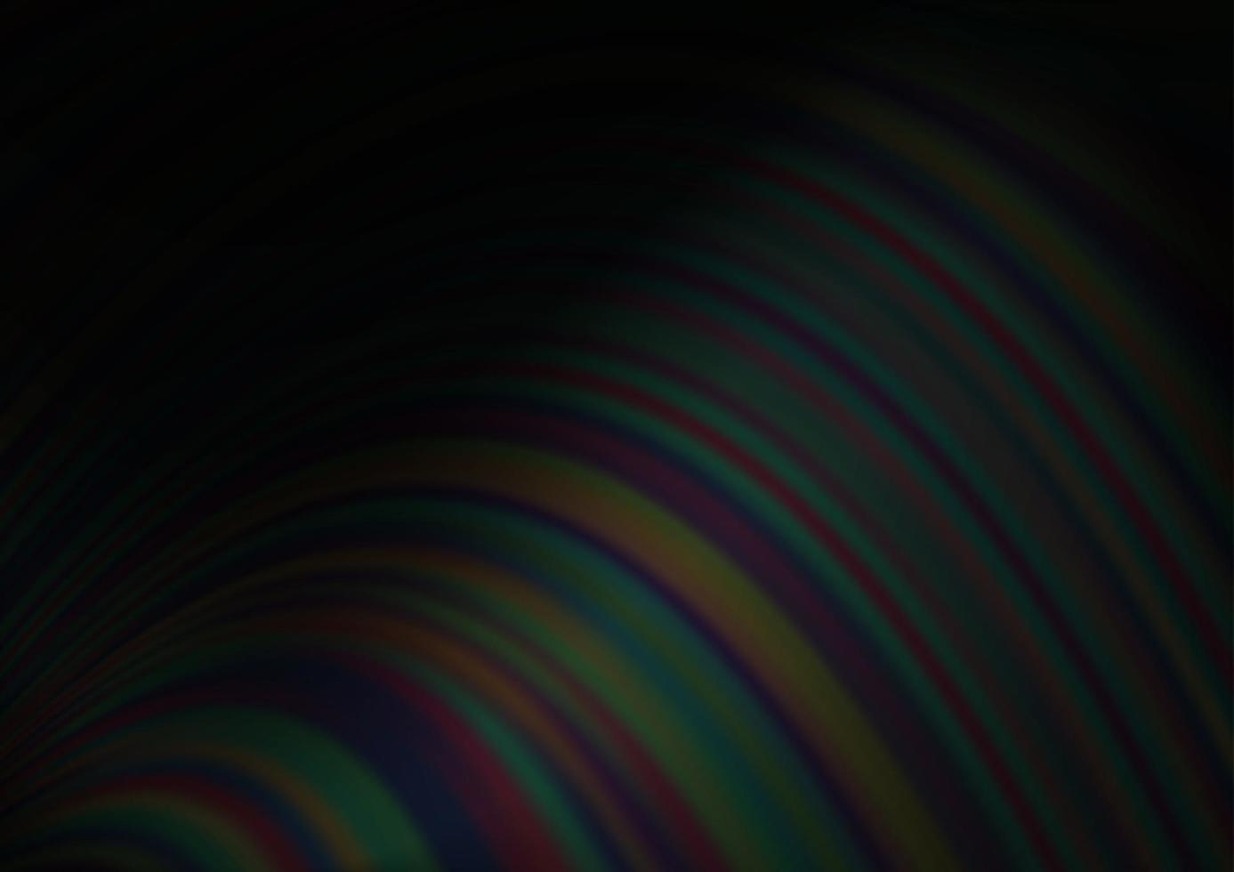 Dark Silver, Gray vector pattern with lines, ovals.