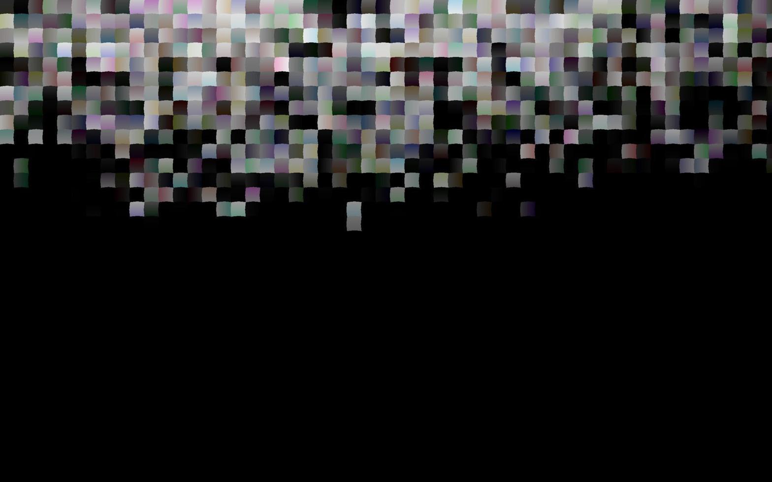 Dark Silver, Gray vector background with rectangles.