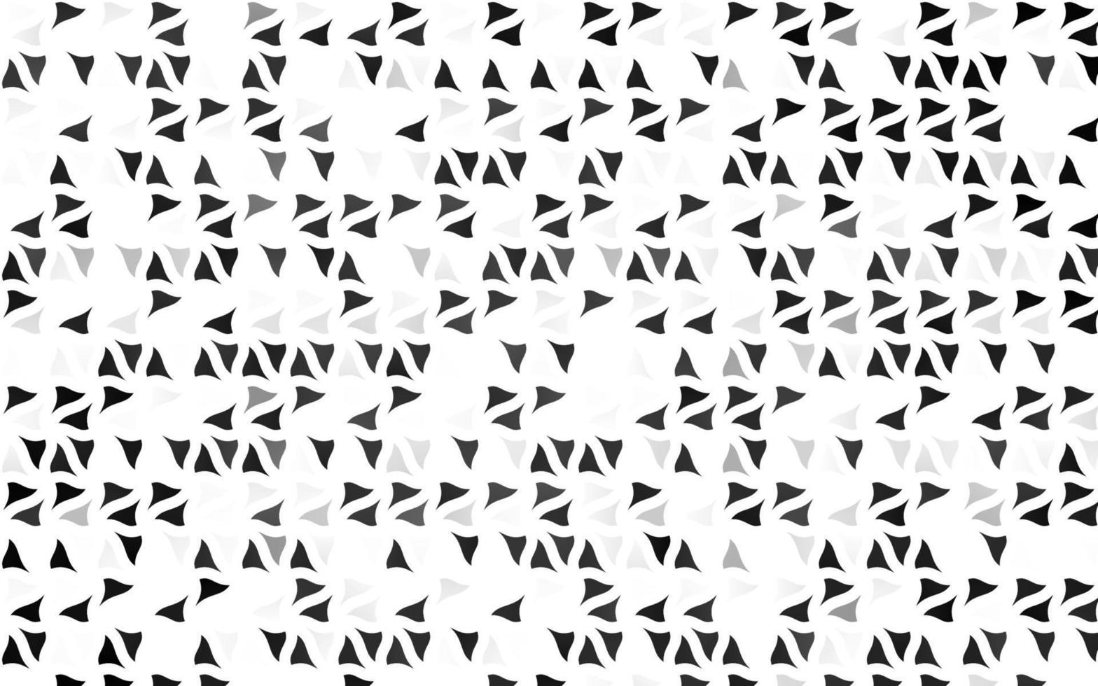 patrón de vector gris plateado claro en estilo poligonal.