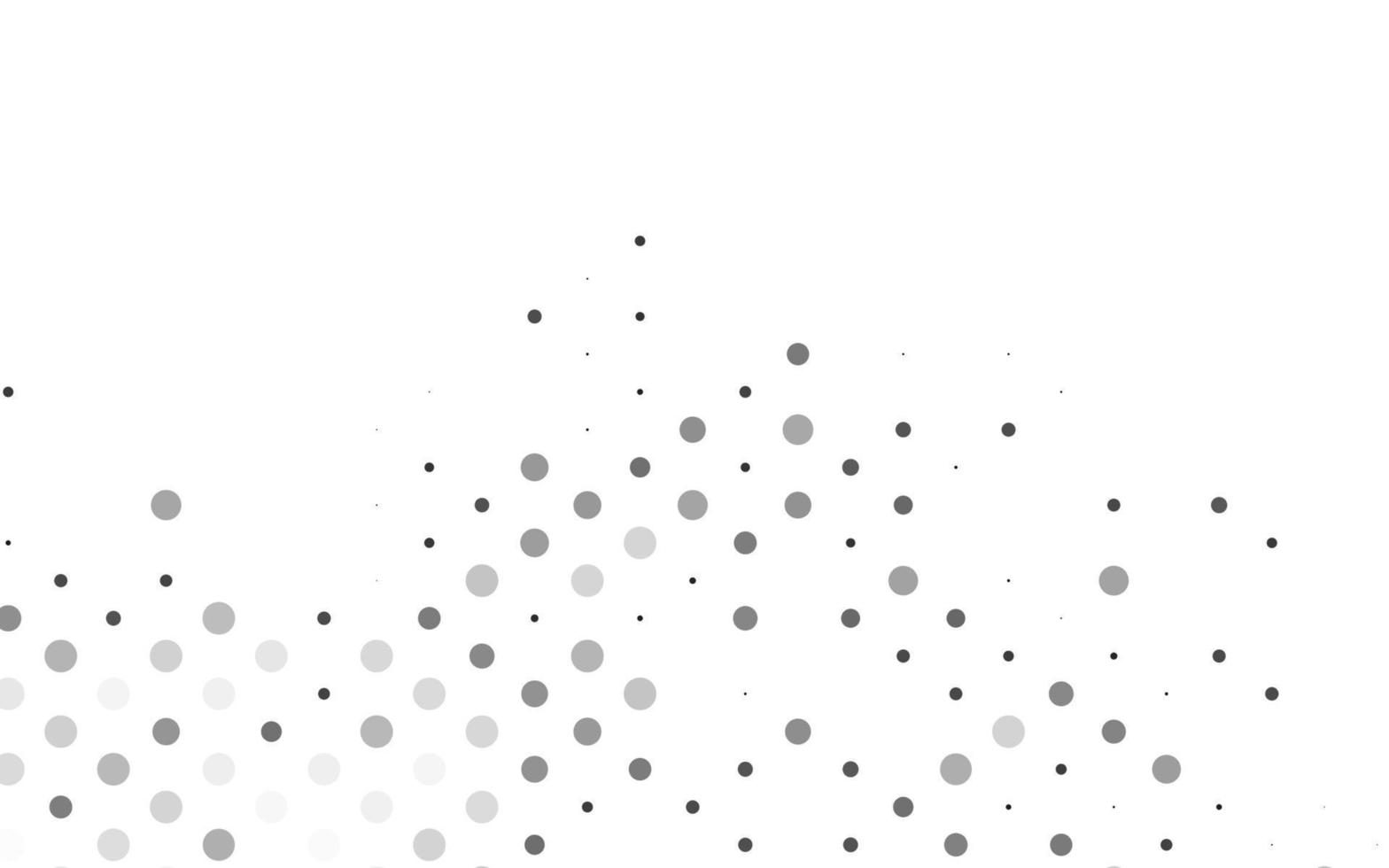 Light Silver, Gray vector pattern with spheres.