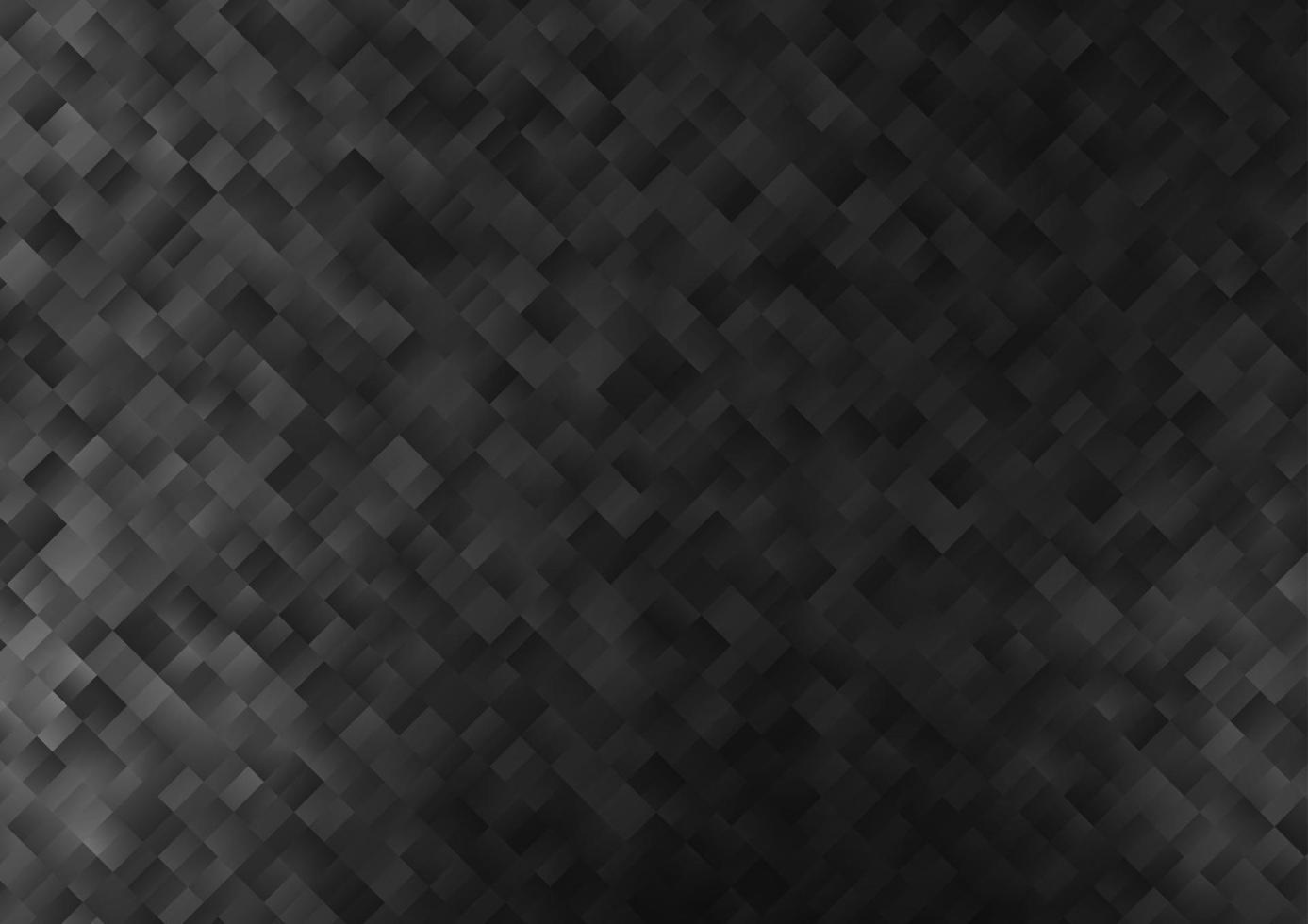 Dark Silver, Gray vector background with rectangles.