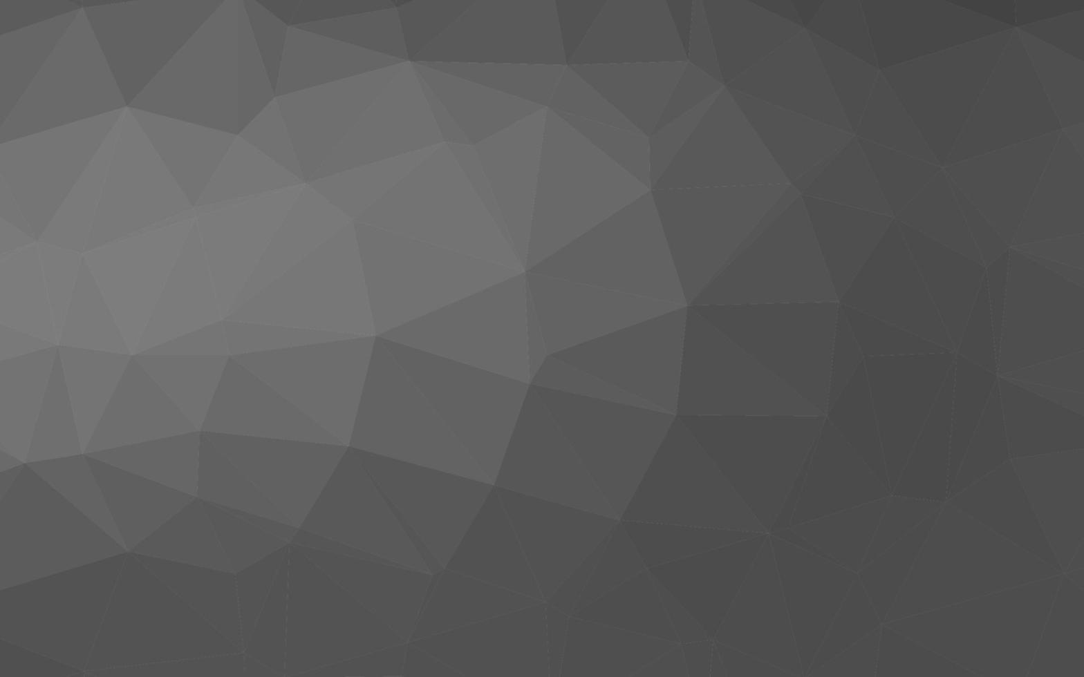 Light Silver, Gray vector shining triangular background.