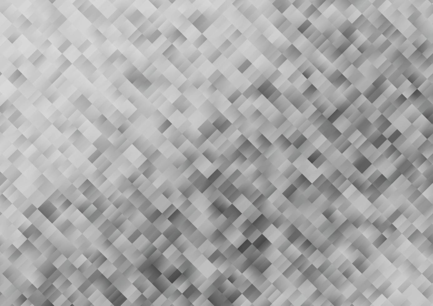 plata clara, patrón vectorial gris en estilo cuadrado. vector
