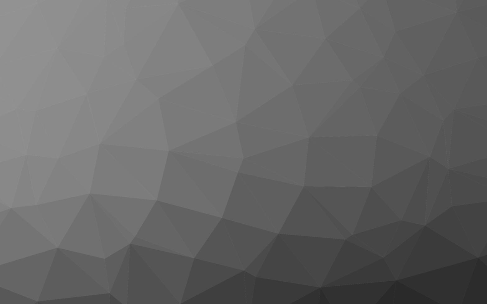 Light Silver, Gray vector blurry triangle texture.