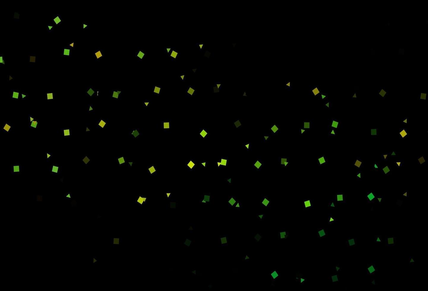 Dark Blue, Yellow vector layout with circles, lines, rectangles.