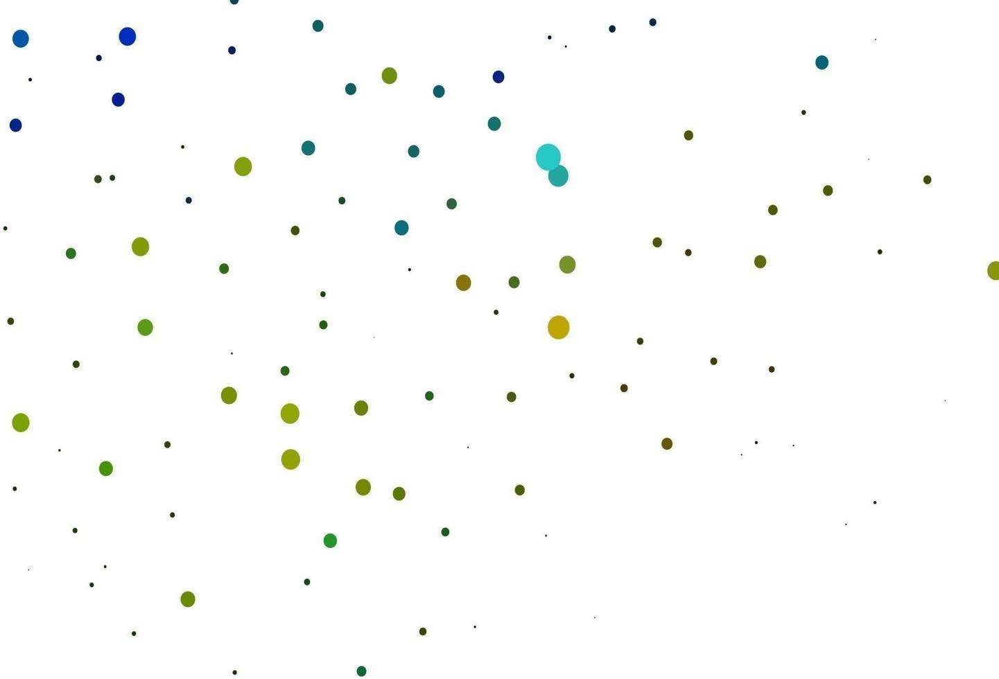 Light Blue, Yellow vector layout with circle shapes.