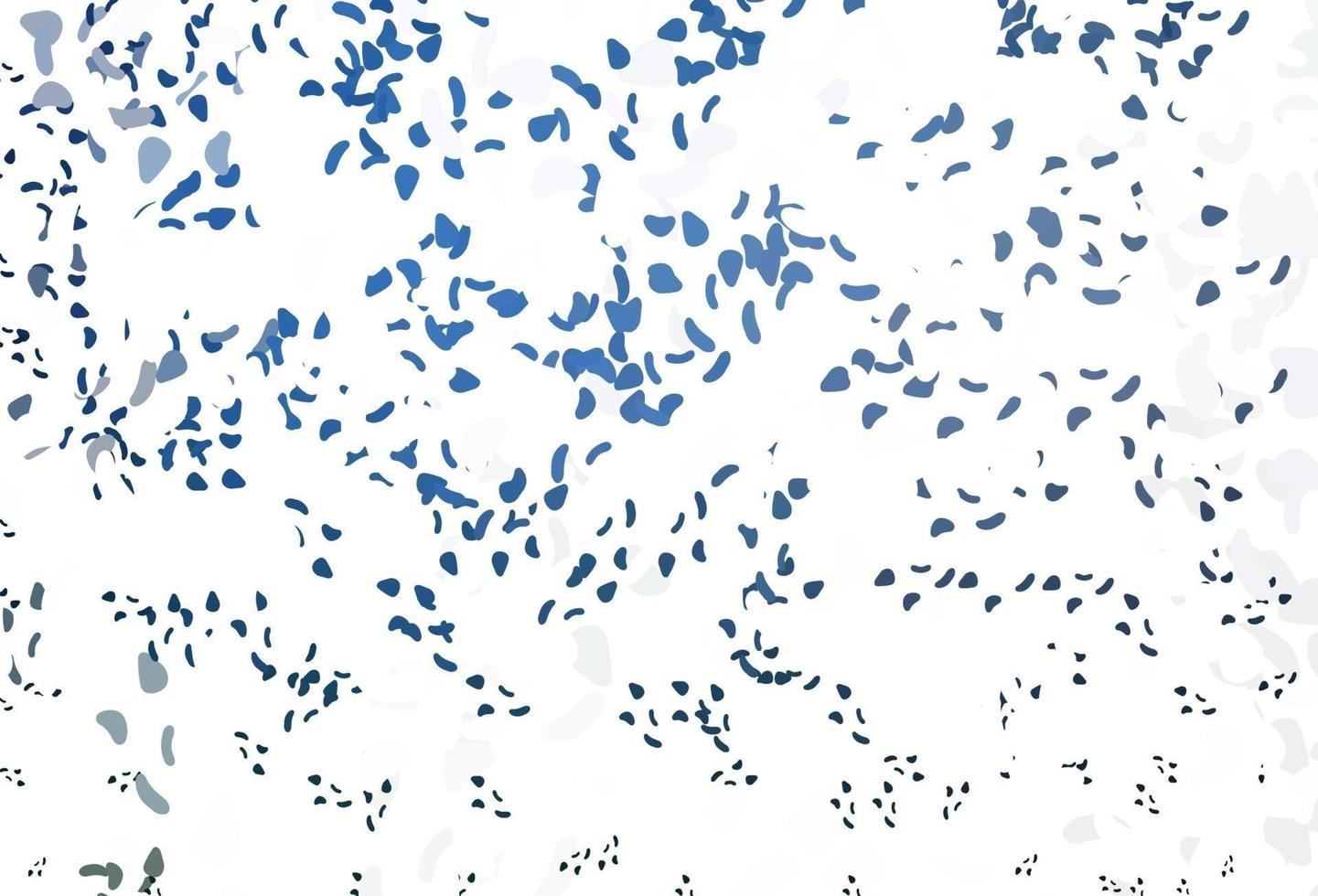 Light BLUE vector pattern with chaotic shapes.