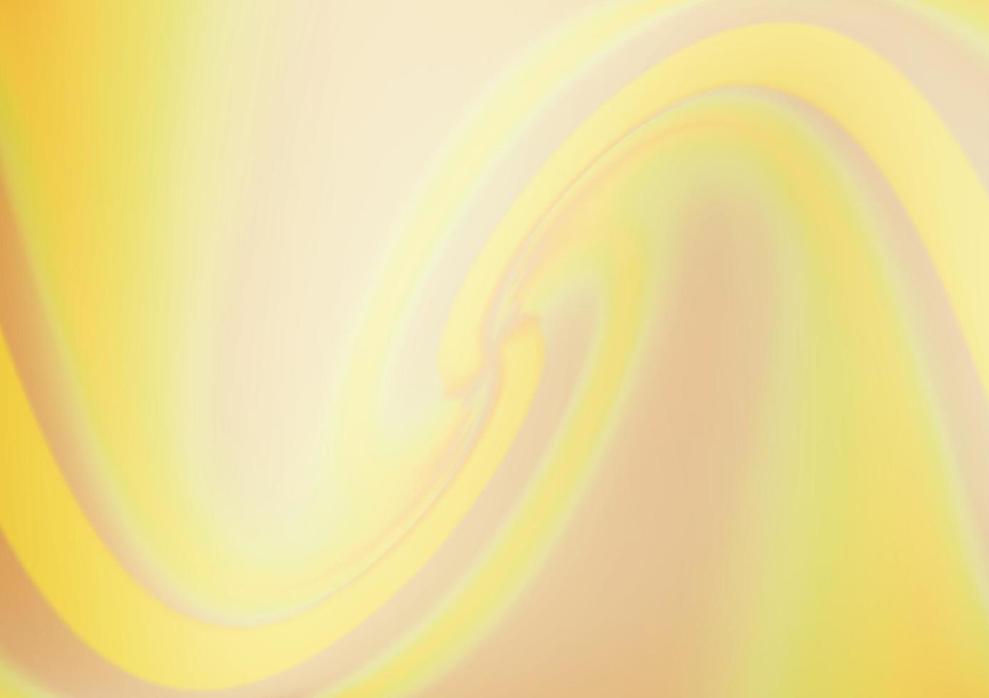 Light Yellow, Orange vector abstract bokeh pattern.