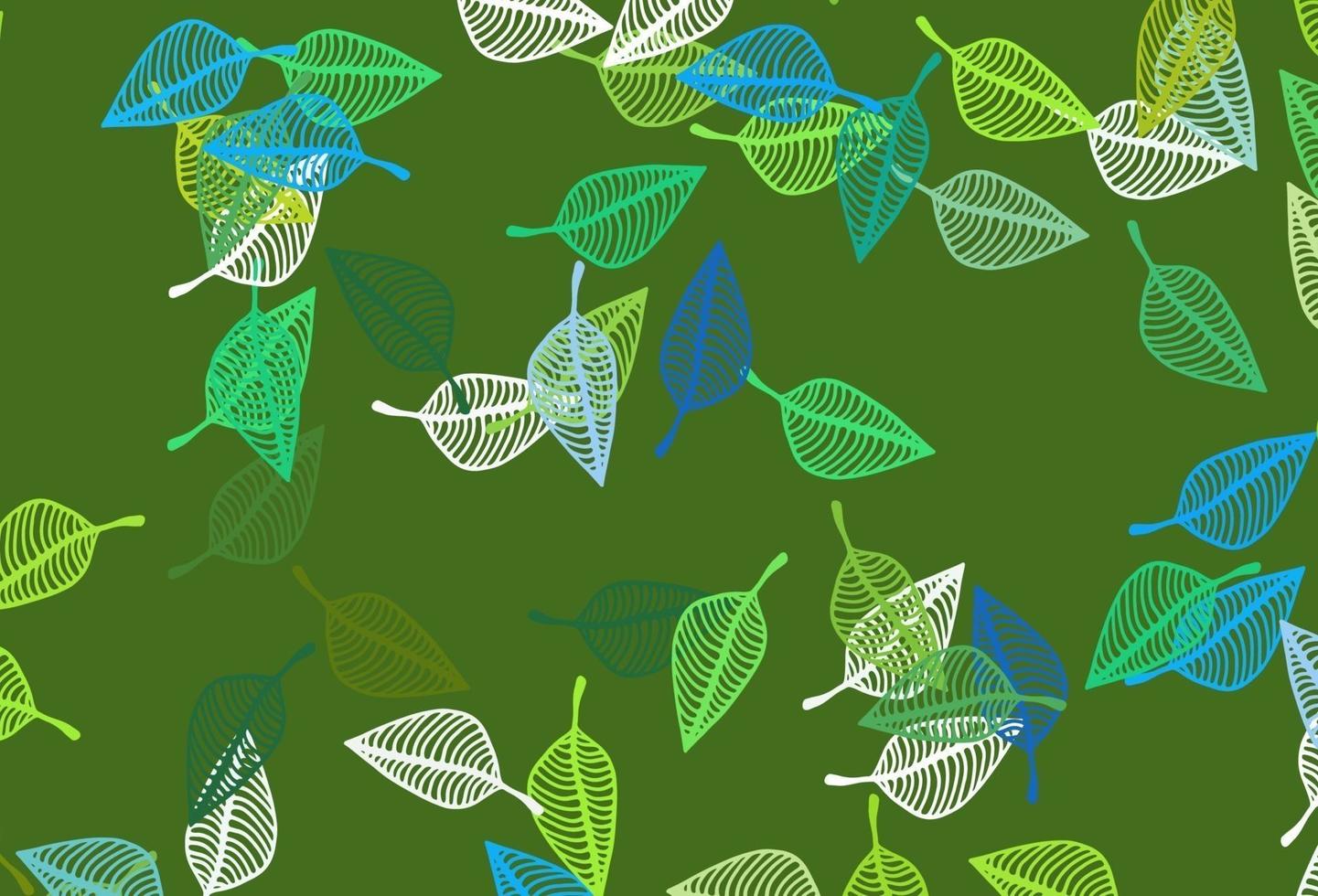 Light Blue, Yellow vector hand painted pattern.