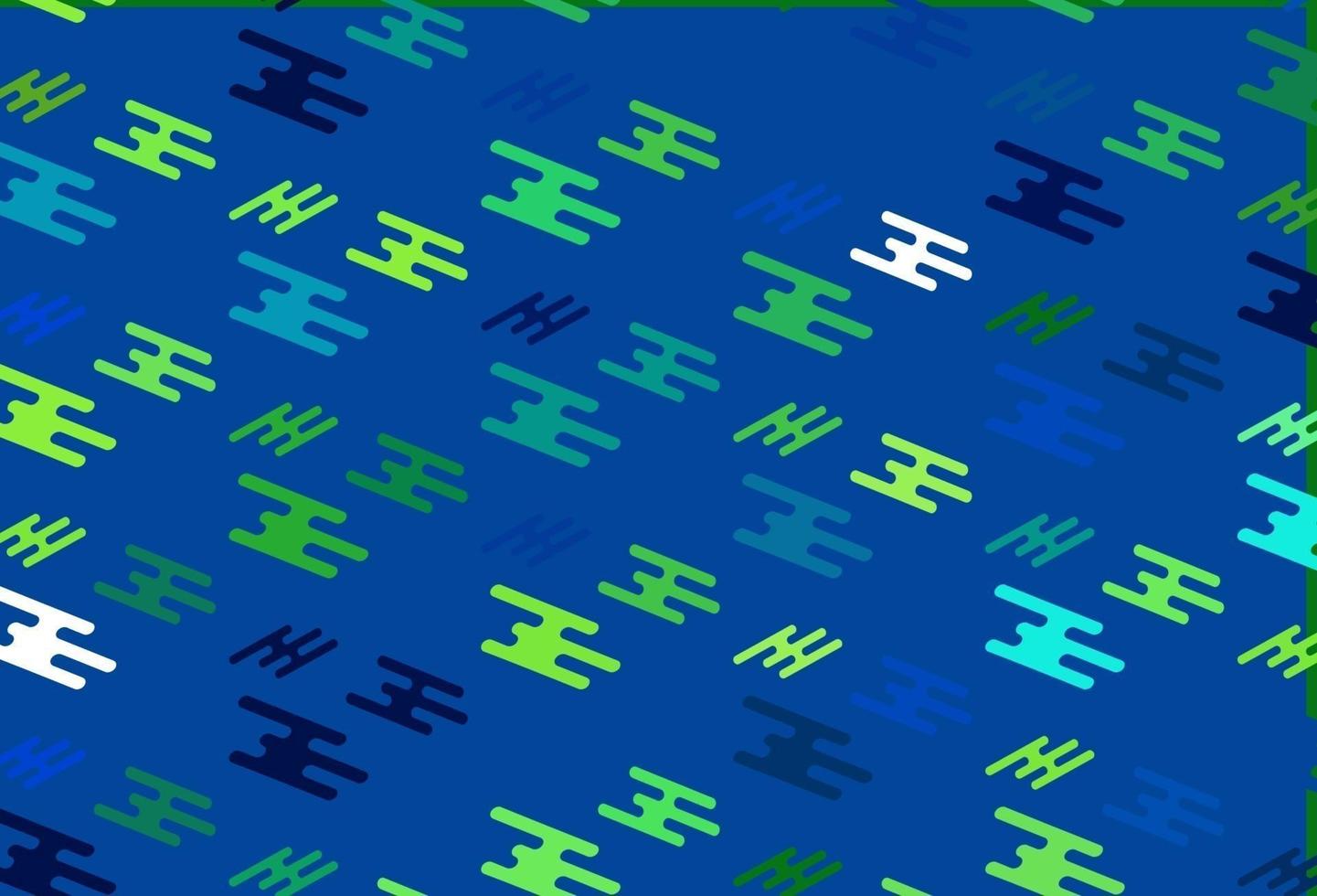 Light Blue, Yellow vector template with repeated sticks.