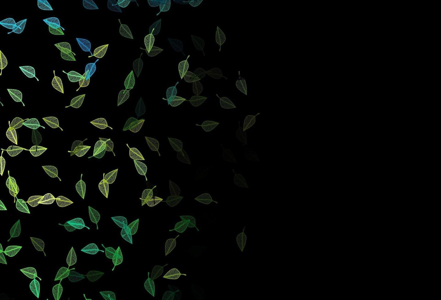 Dark Blue, Yellow vector hand painted background.