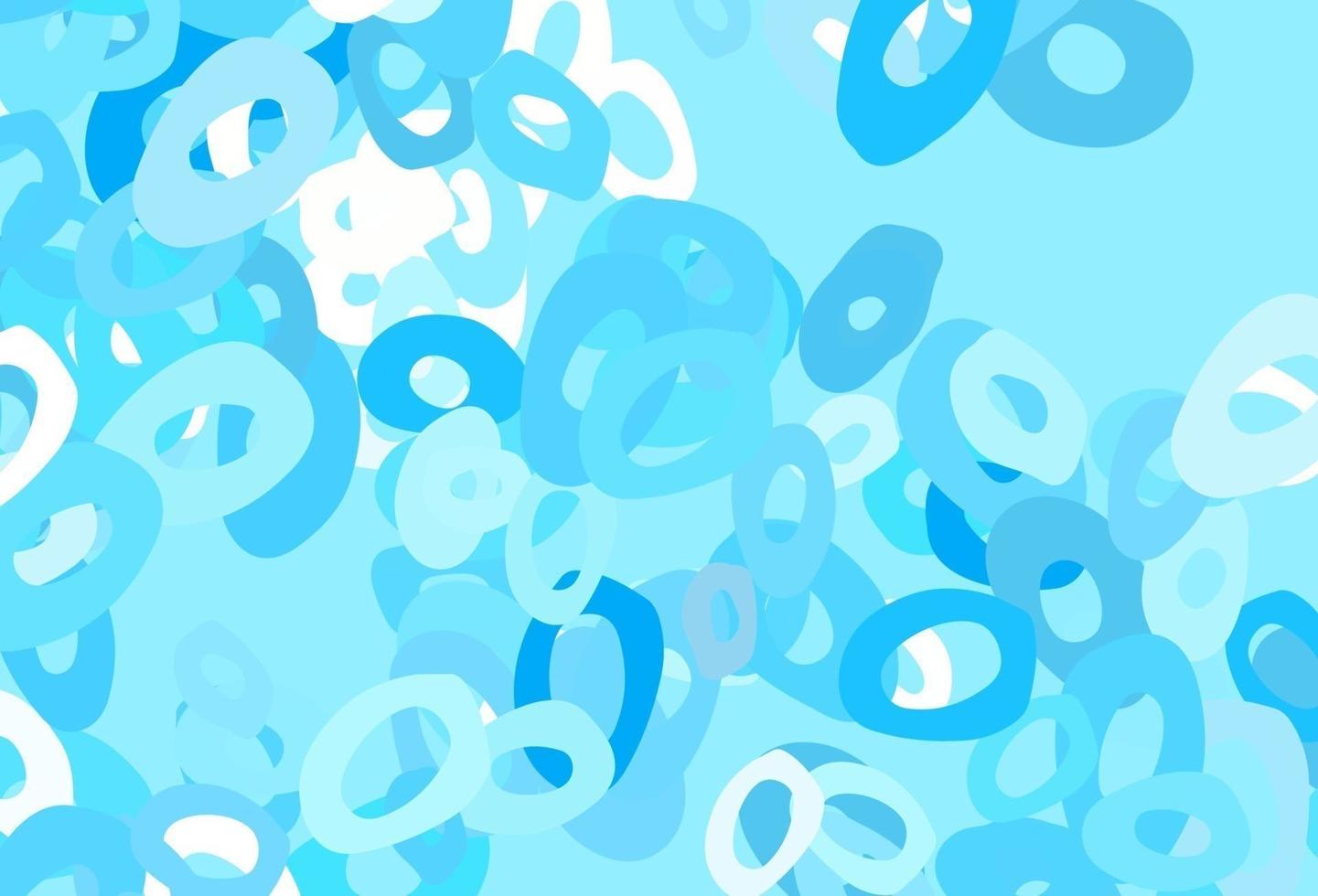 Light Blue, Yellow vector layout with circle shapes.