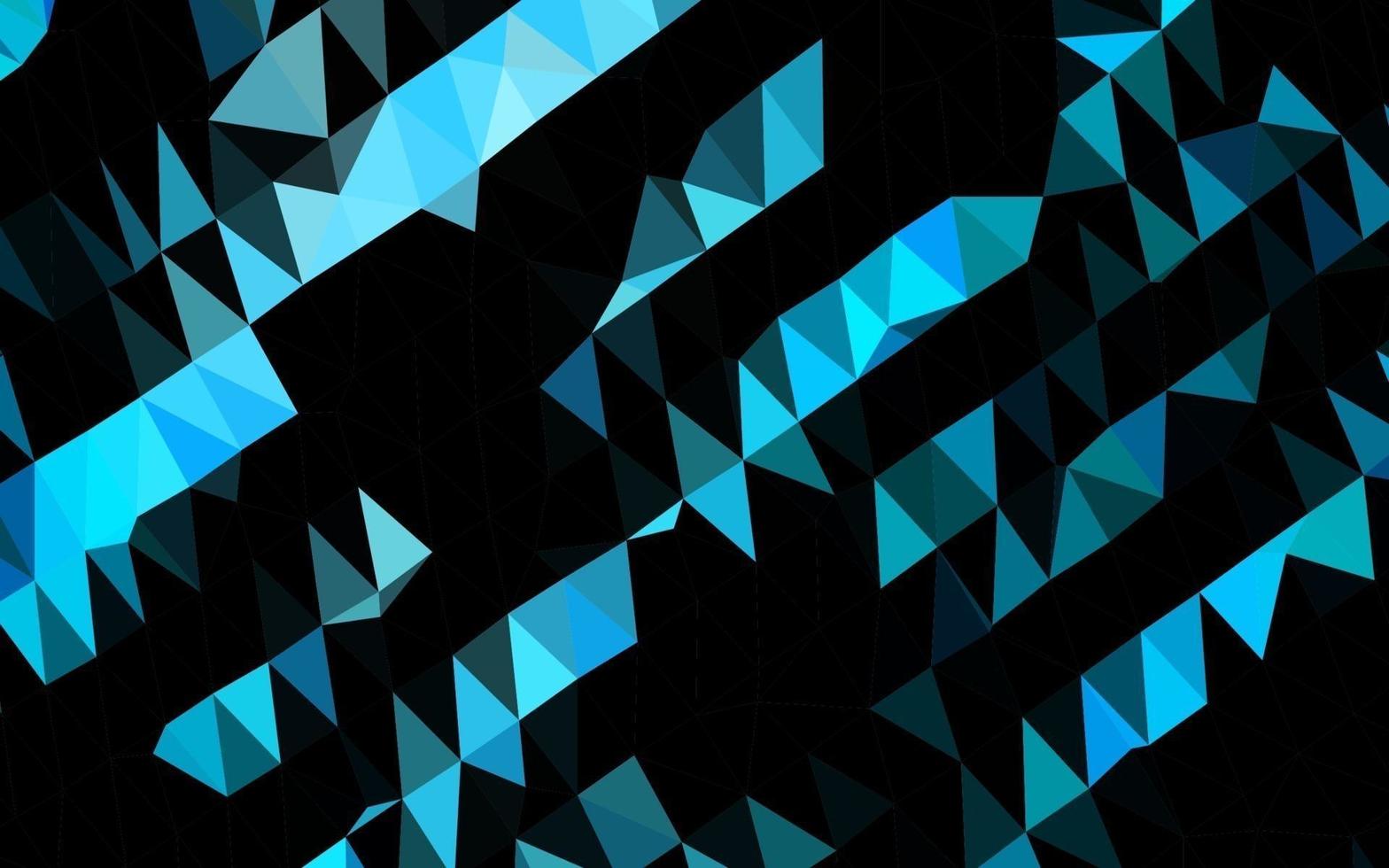 Light BLUE vector abstract mosaic backdrop.