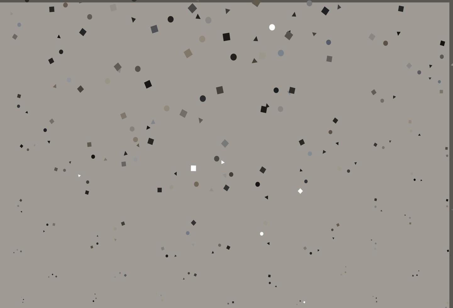 Light Black vector layout with circles, lines, rectangles.