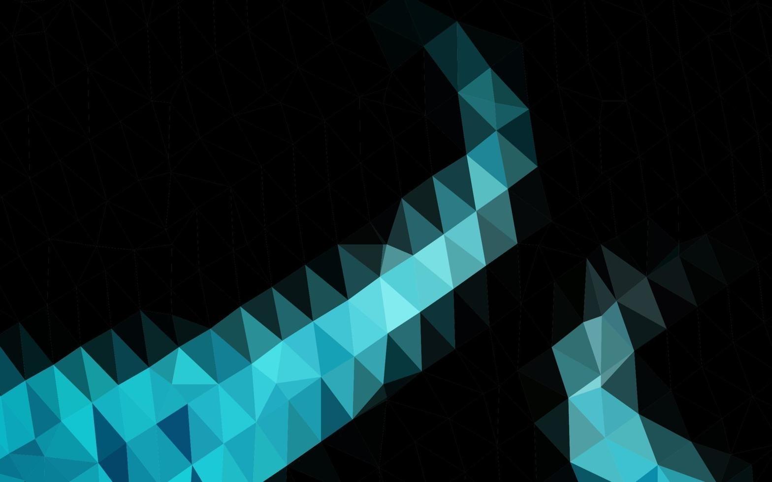 Light BLUE vector abstract mosaic backdrop.