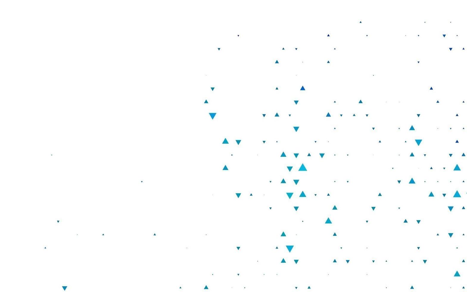 Light BLUE vector texture in triangular style.