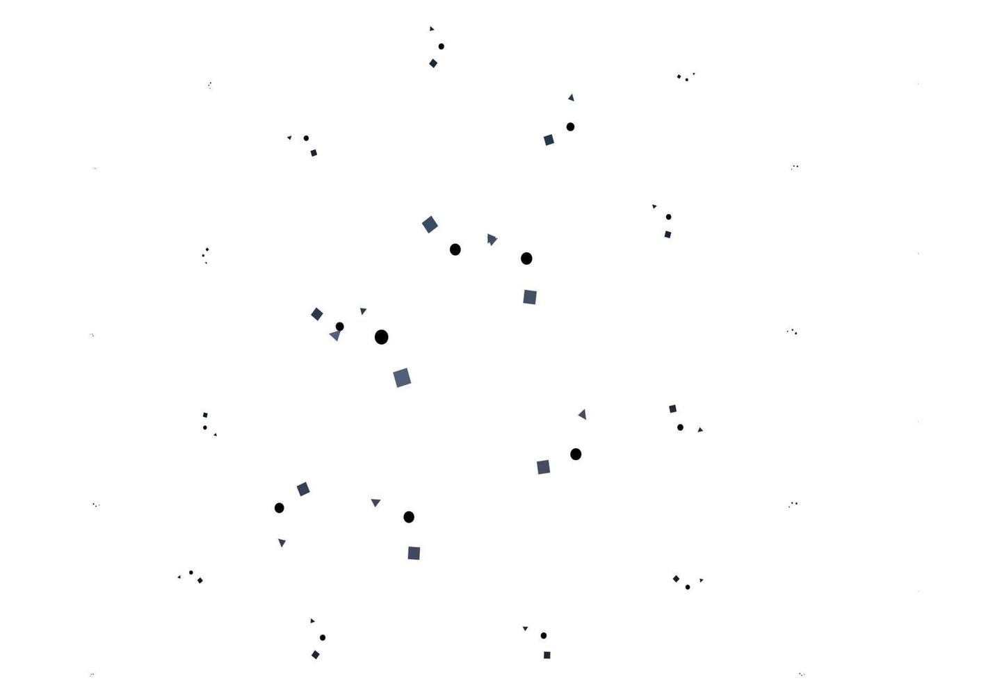 Light Black vector pattern in polygonal style with circles.
