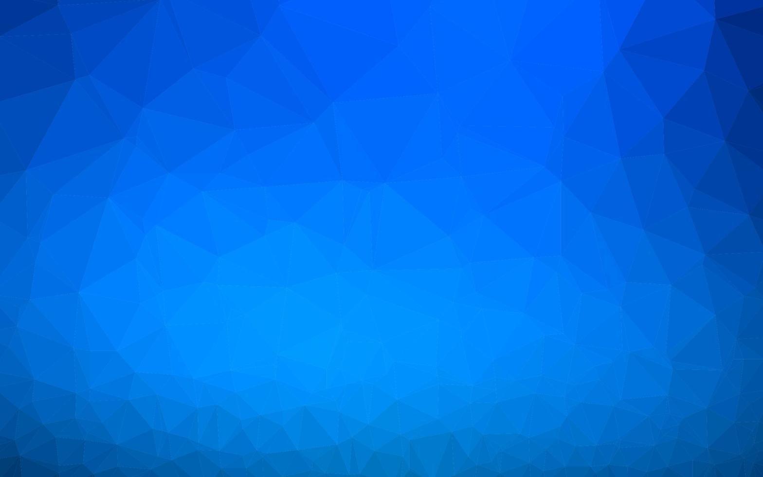 cubierta poligonal abstracta de vector azul claro.