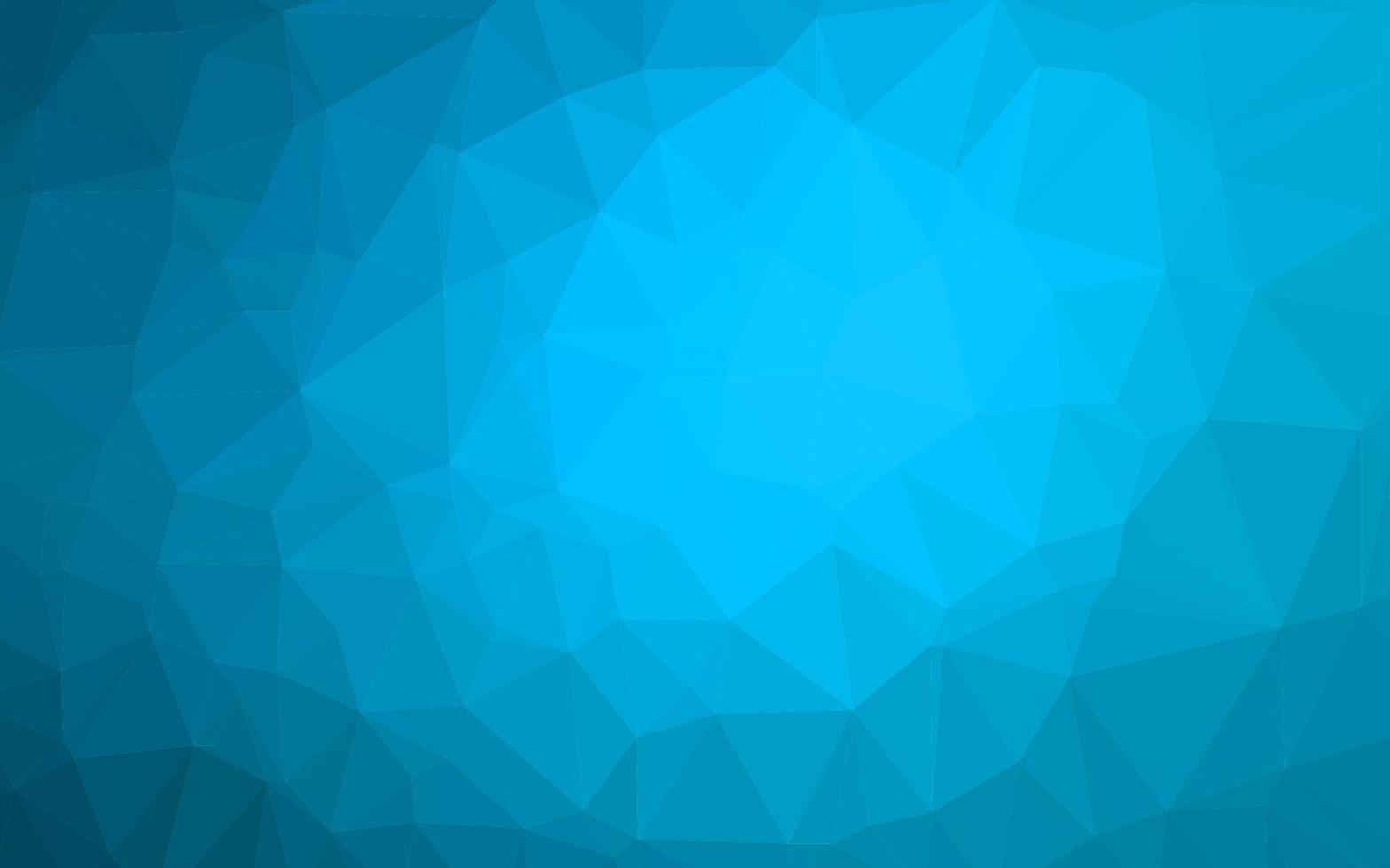 Light BLUE vector polygon abstract background.