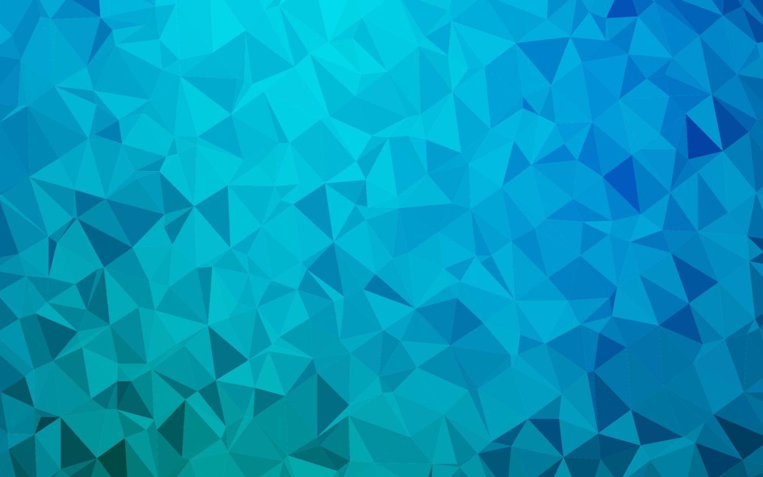 Light BLUE vector abstract mosaic backdrop.