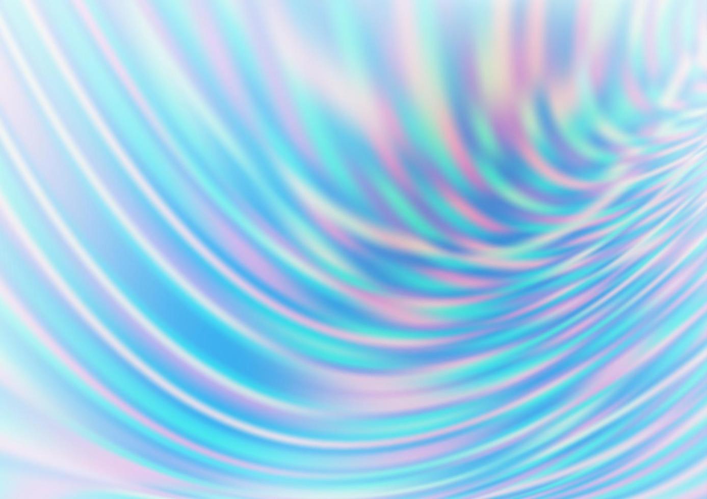 Light BLUE vector blurred shine abstract template.