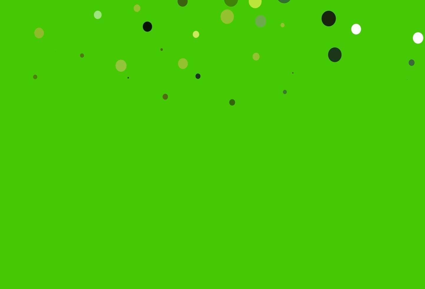 Light Green vector pattern with spheres.