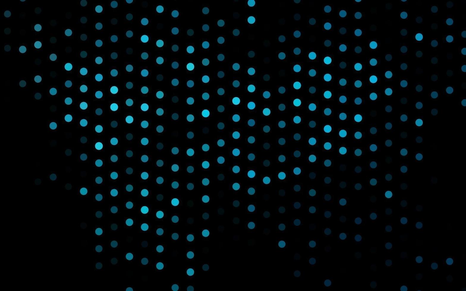 Dark BLUE vector cover with spots.