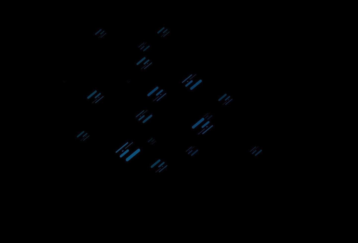 Dark BLUE vector template with repeated sticks.