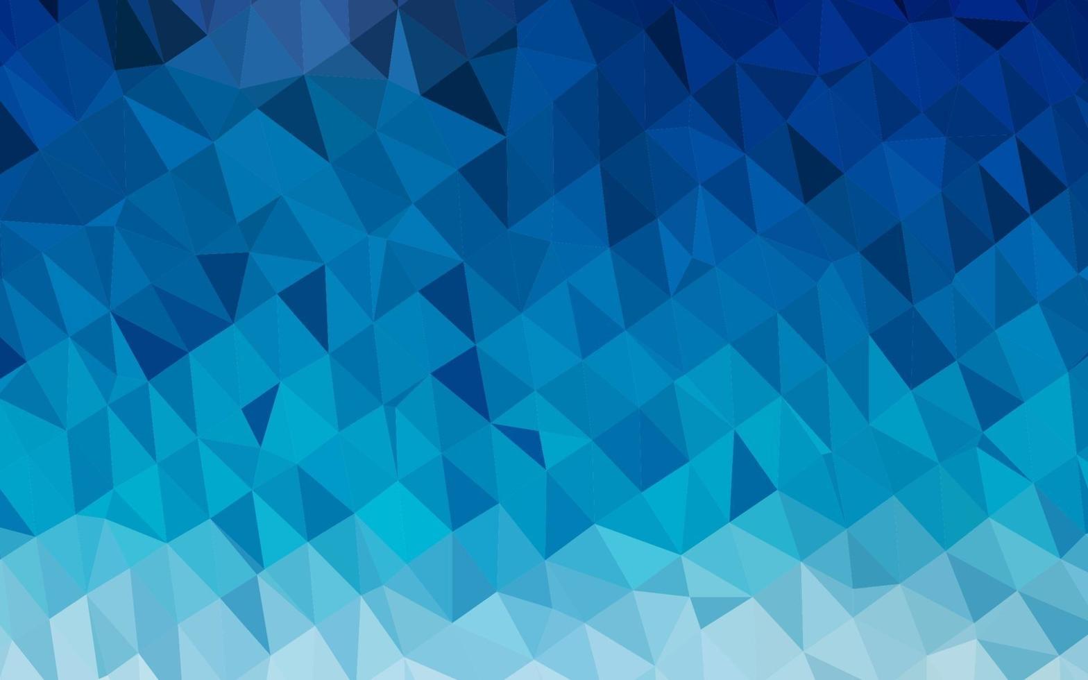 Light BLUE vector polygon abstract background.