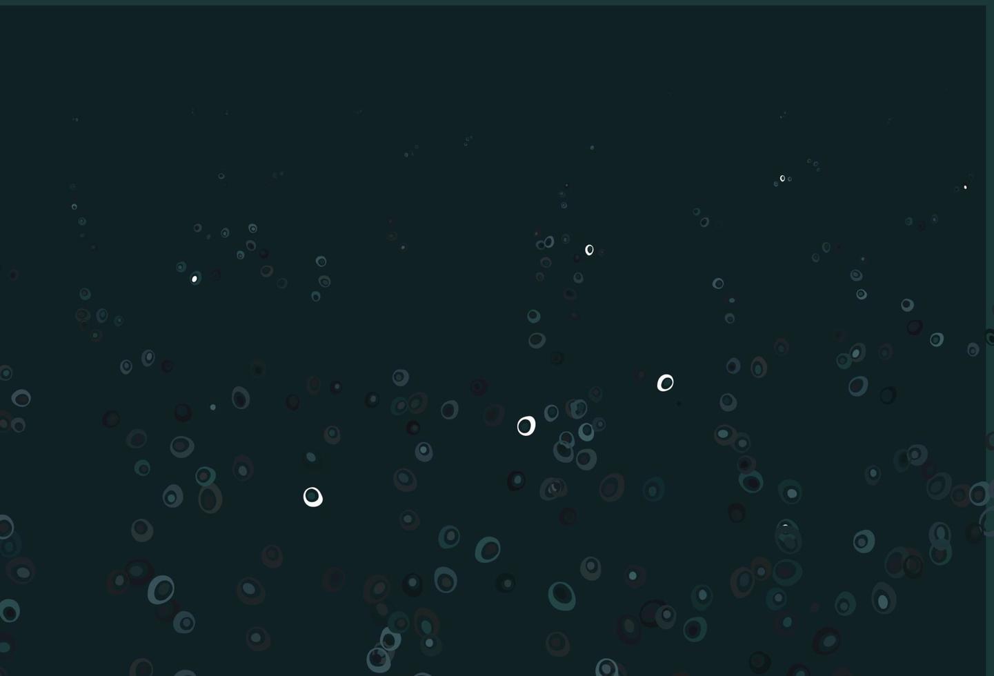 Light BLUE vector background with bubbles.