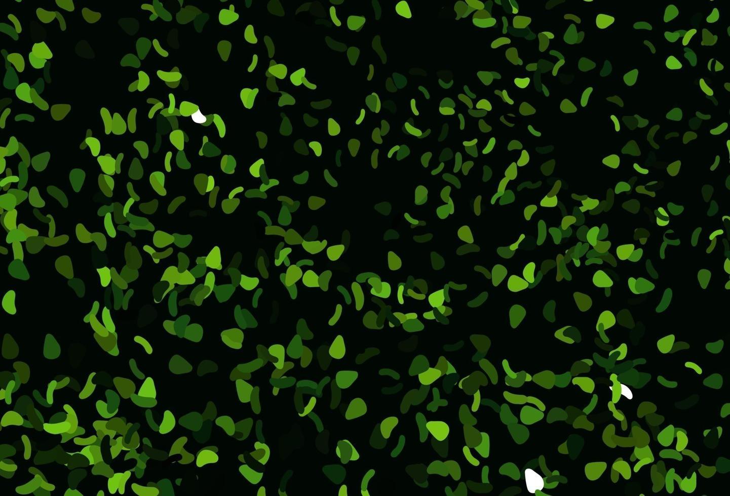 Light Green, Red vector backdrop with abstract shapes.