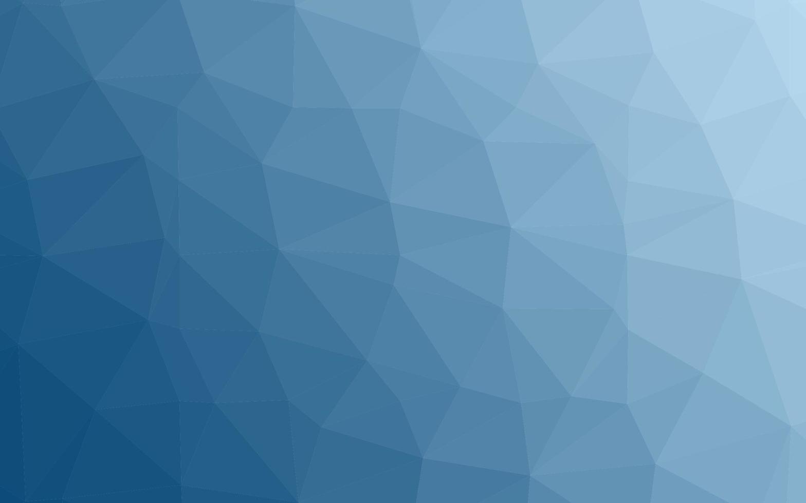Light BLUE vector polygonal background.