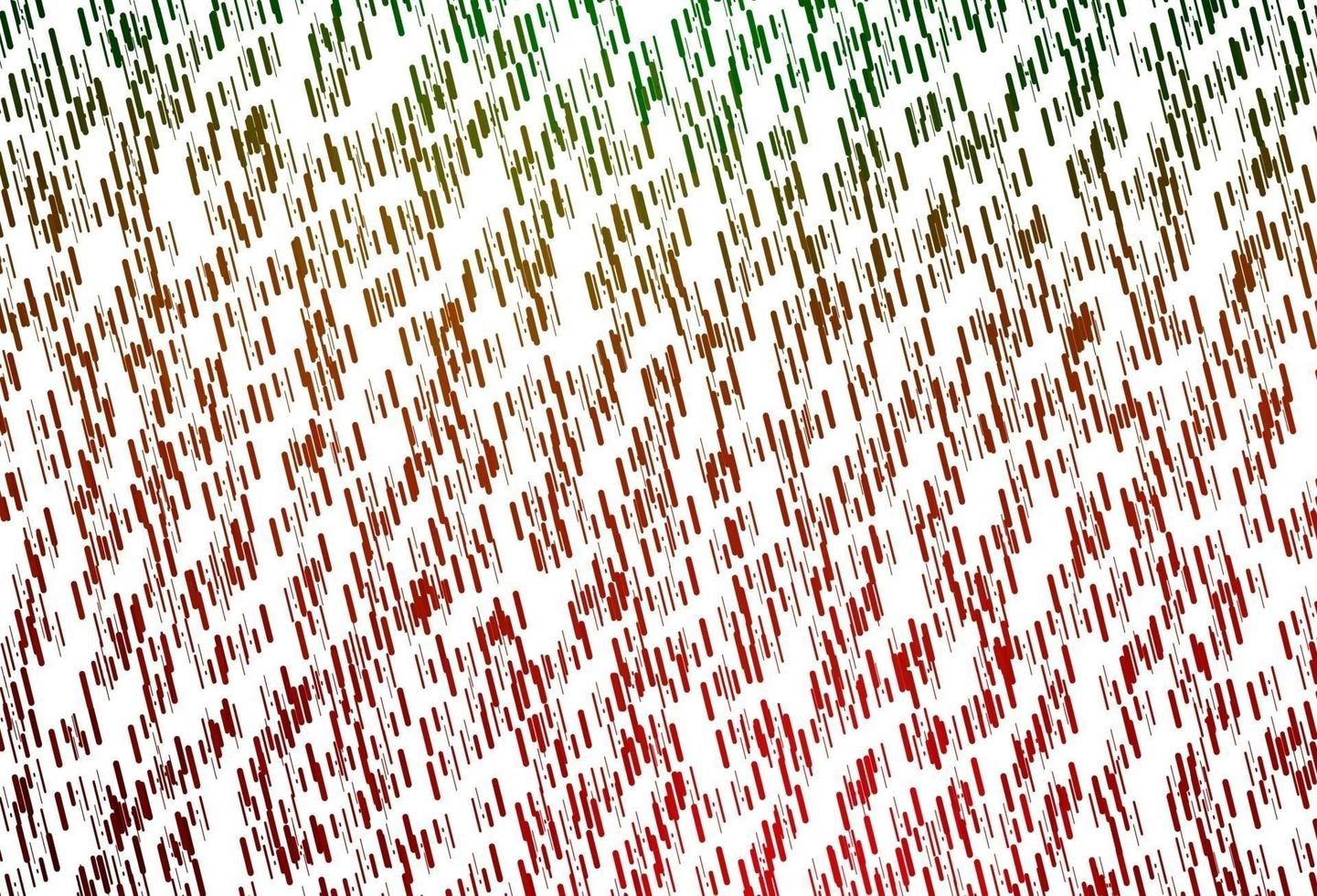 Light Green, Red vector backdrop with long lines.