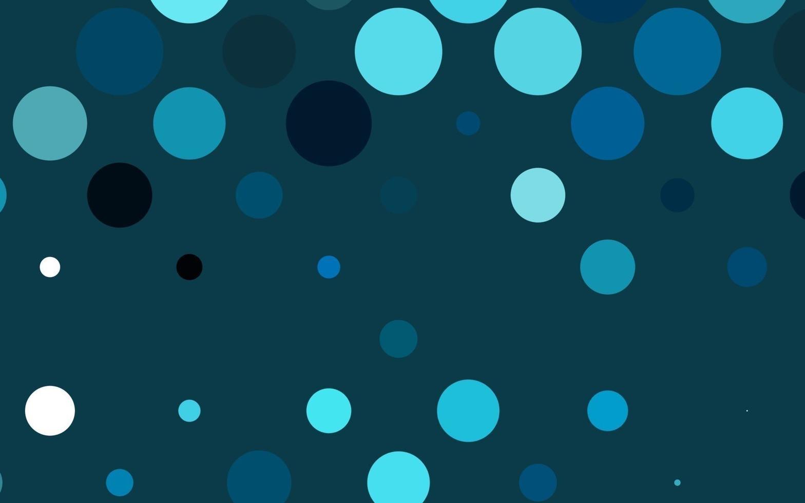 Light BLUE vector cover with spots.