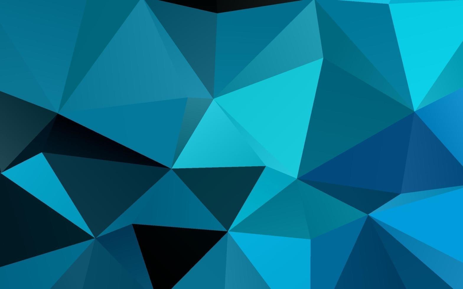 Light BLUE vector polygonal pattern.