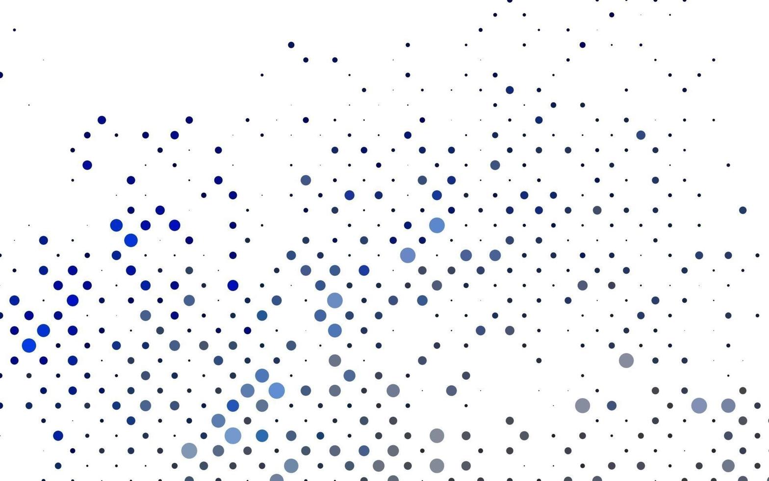 Light BLUE vector background with bubbles.