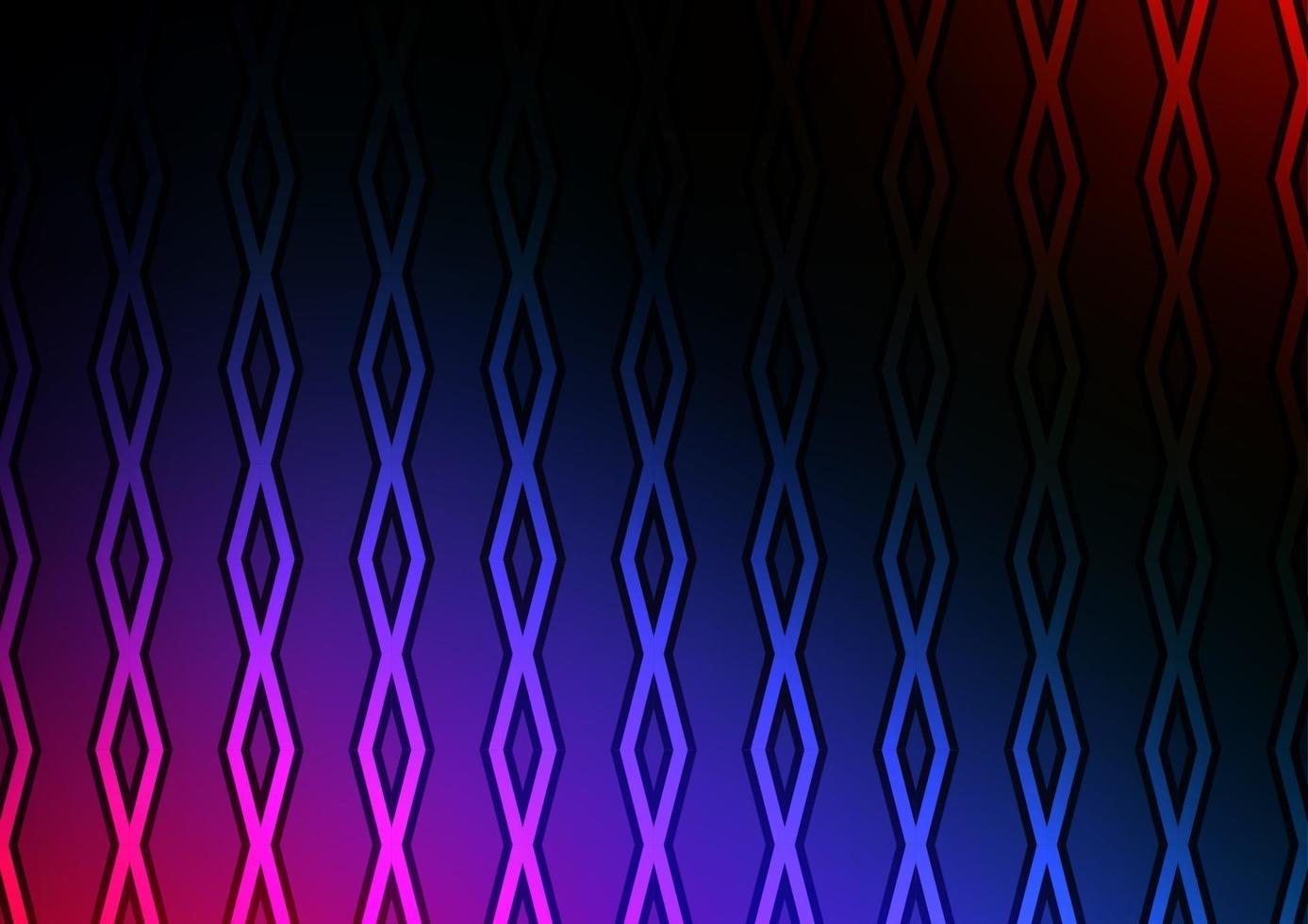 Dark Multicolor, Rainbow vector layout with lines, rectangle.