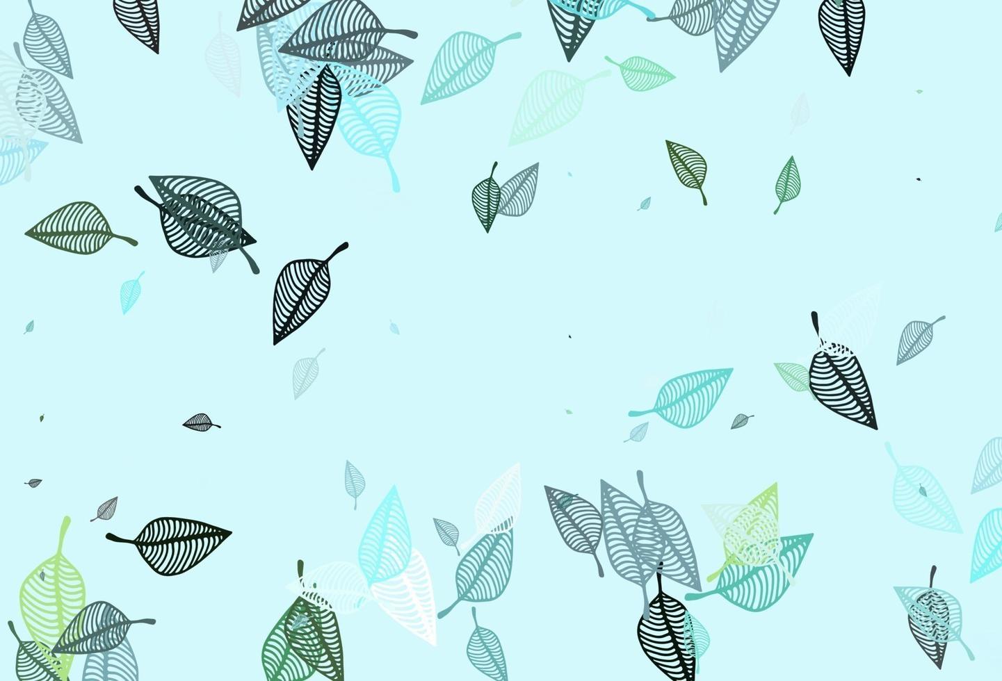 Light Green, Yellow vector doodle texture.