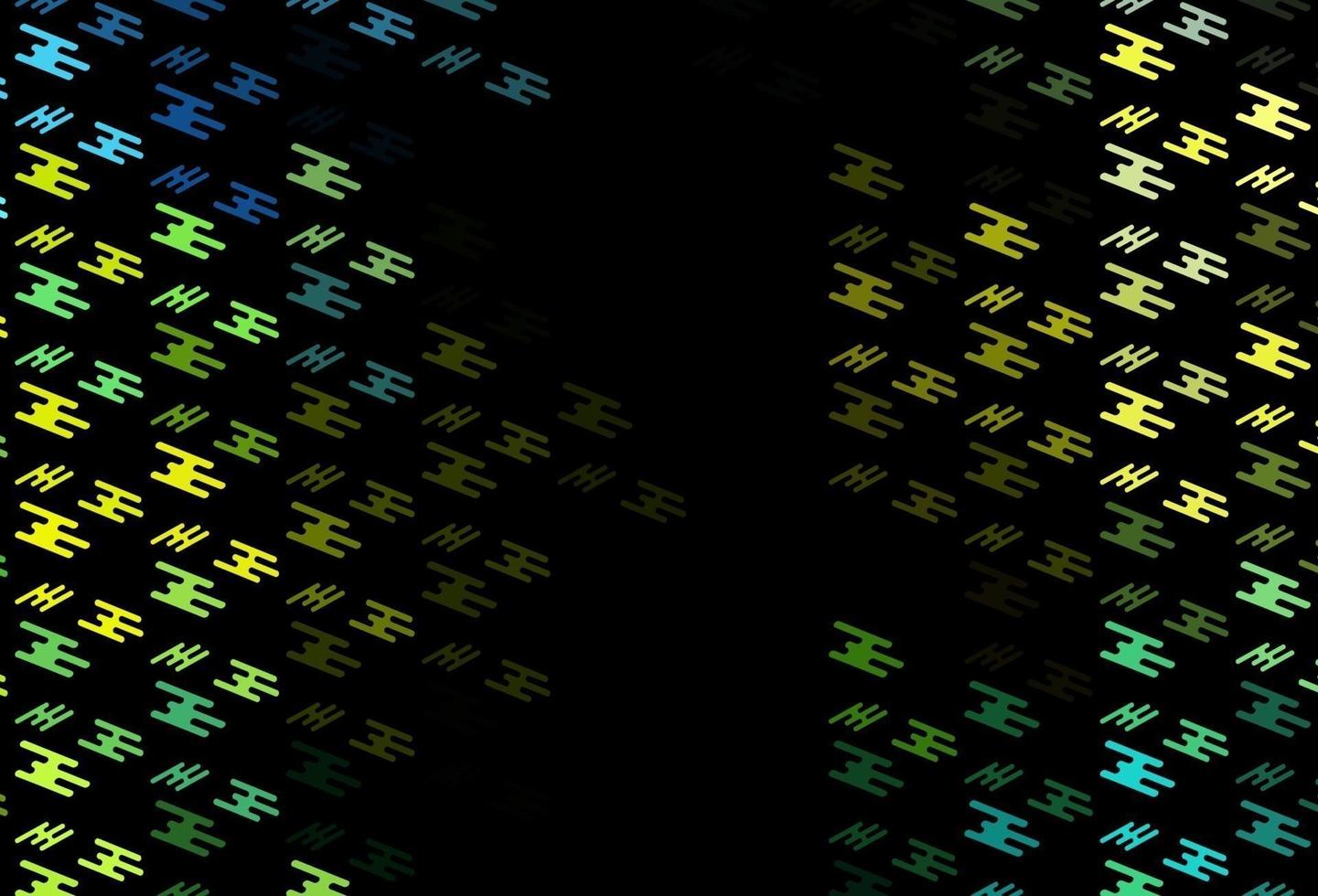 Dark Green, Yellow vector layout with flat lines.