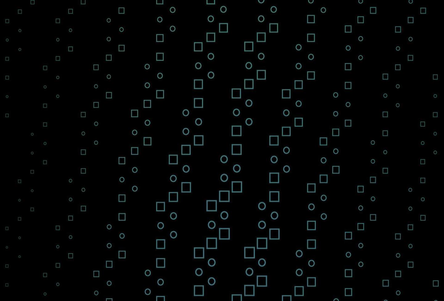 Dark Green, Yellow vector pattern with crystals, rectangles.