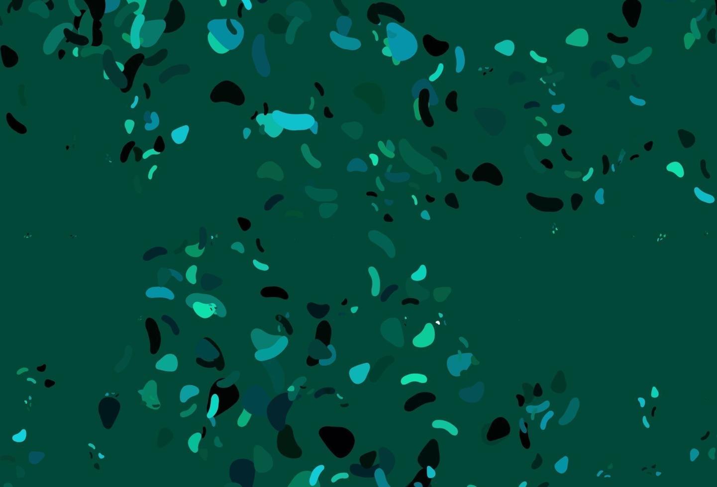 Light Green, Yellow vector template with memphis shapes.