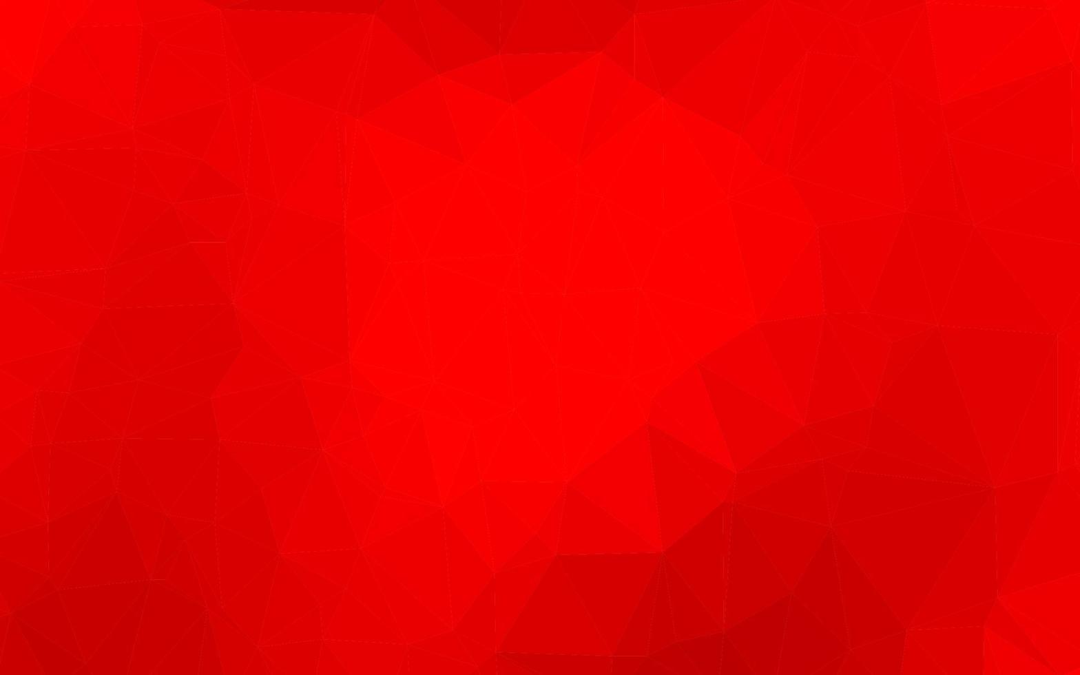 Light Red vector abstract mosaic pattern.