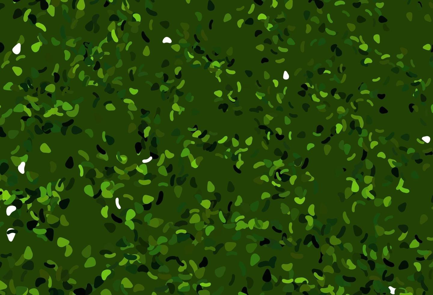 Light Green, Yellow vector backdrop with abstract shapes.