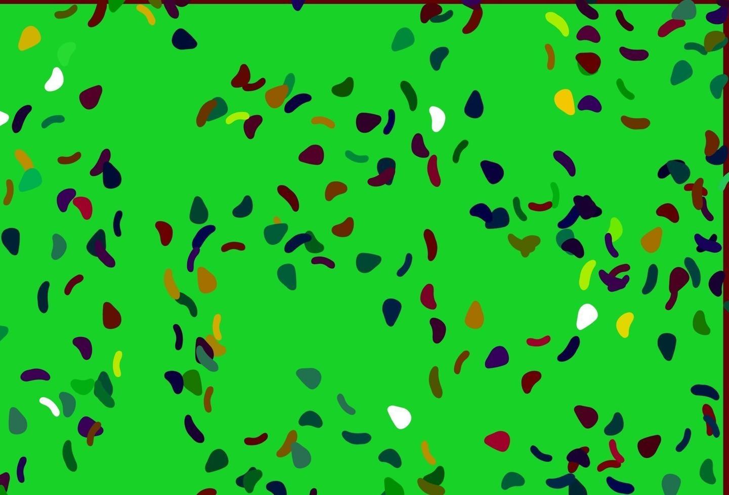 Light Multicolor, Rainbow vector backdrop with abstract shapes.