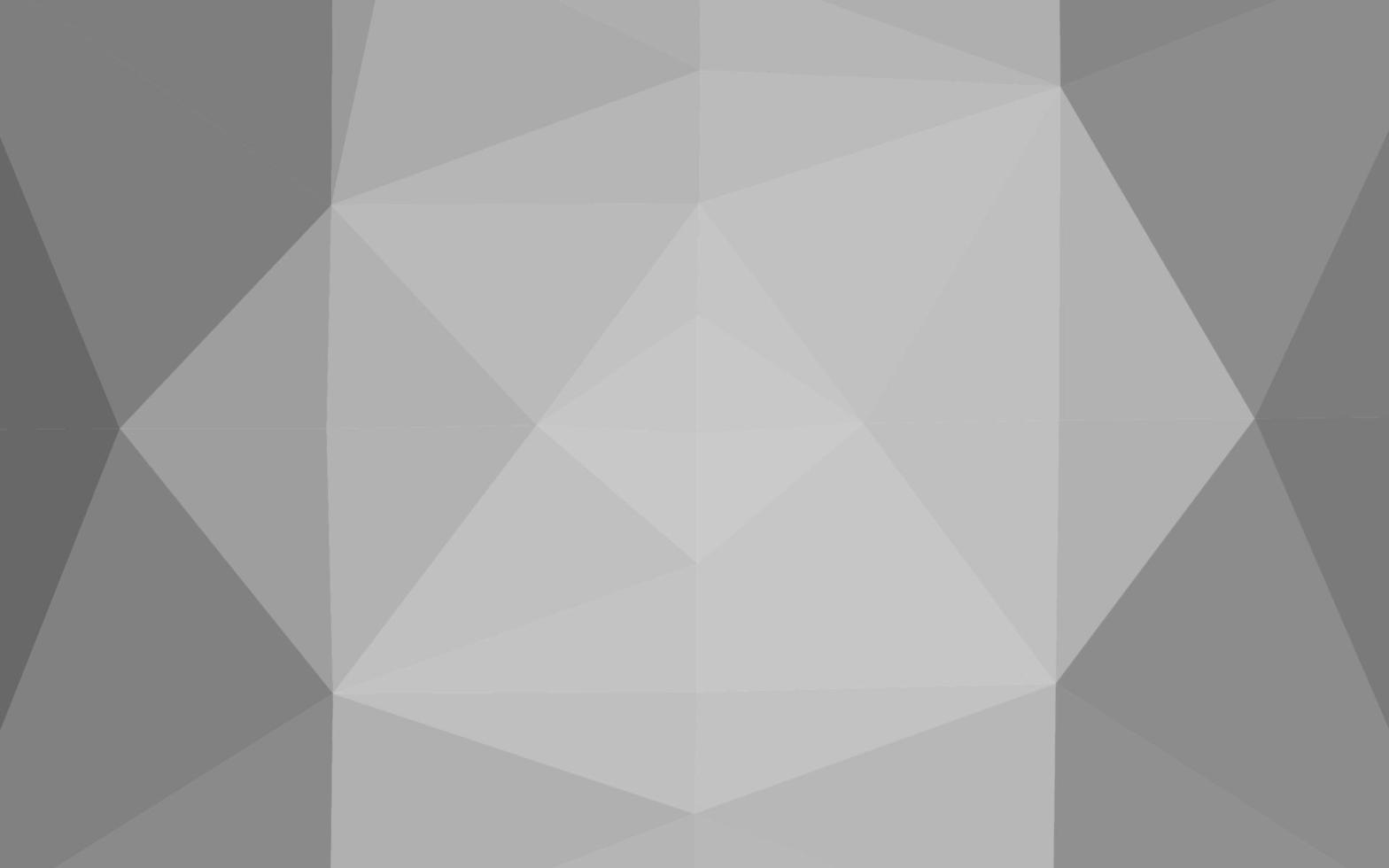 Light Silver, Gray vector abstract polygonal layout.