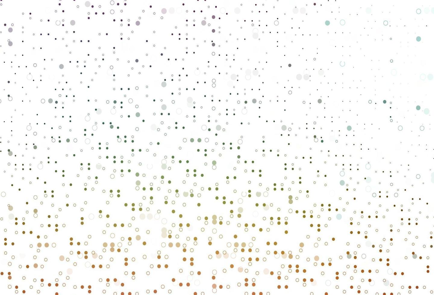 Light Multicolor, Rainbow vector template with circles.