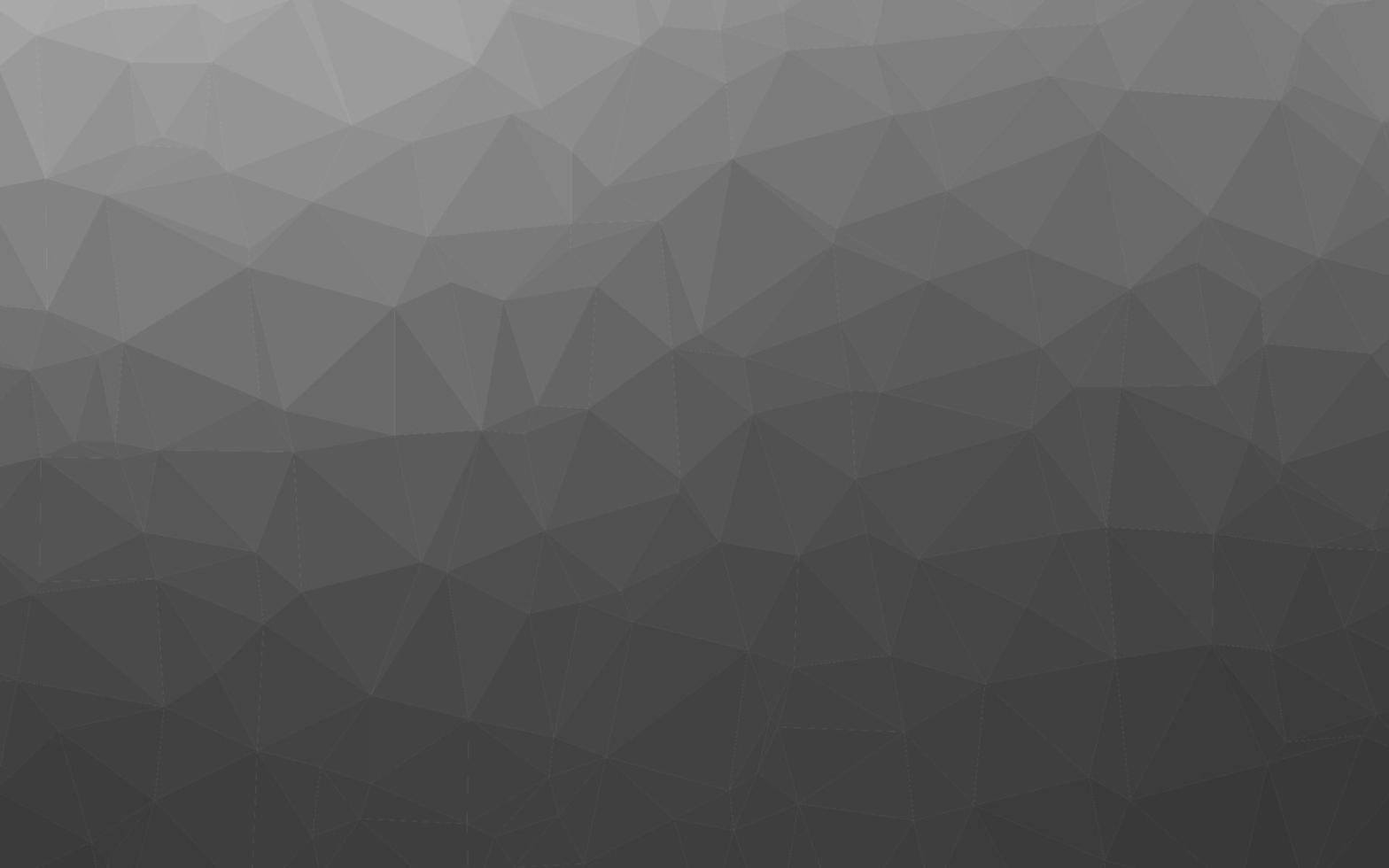 Light Silver, Gray vector triangle mosaic texture.