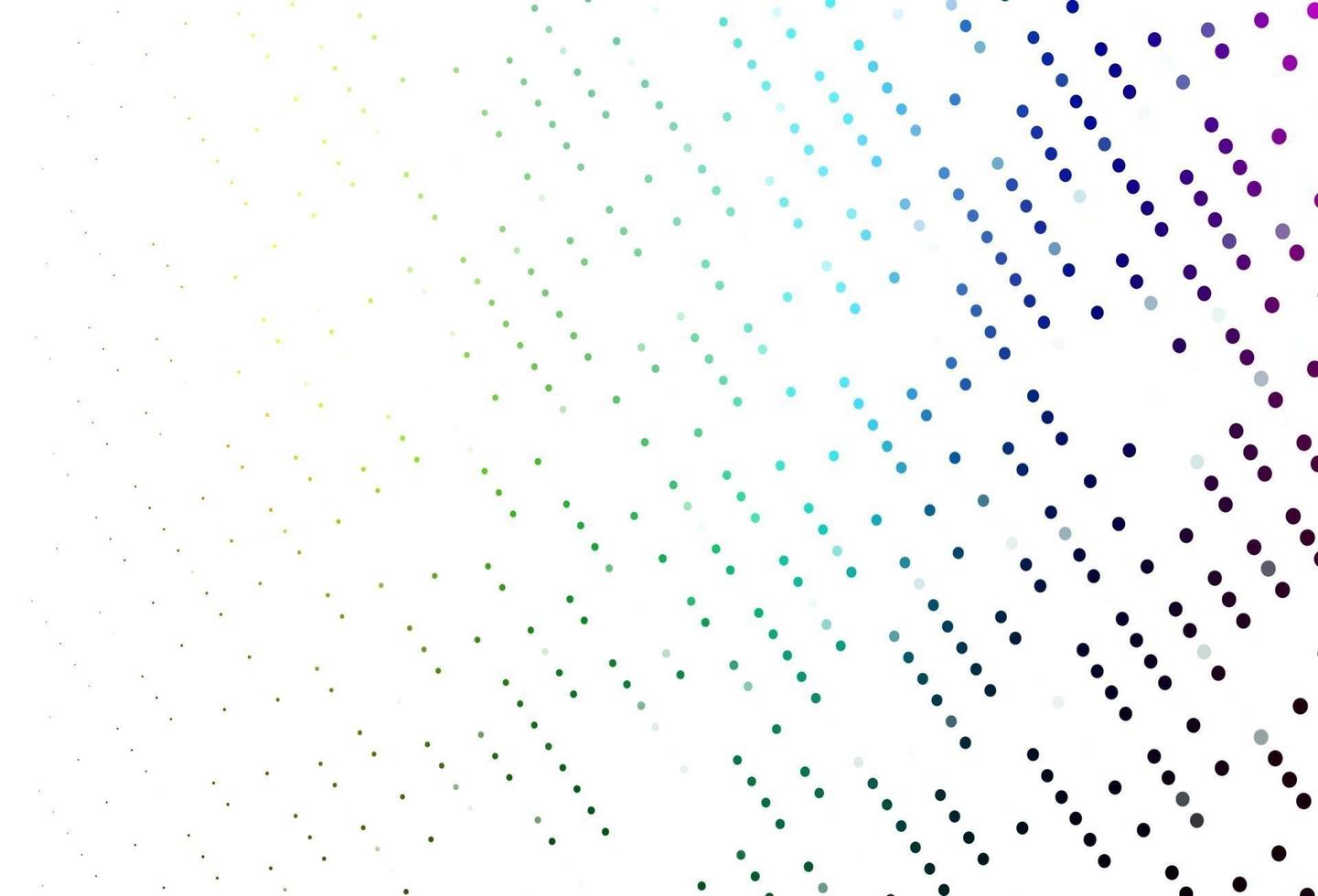 Light Multicolor, Rainbow vector layout with circle shapes.
